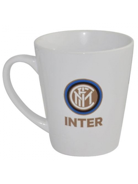Tazza mug conica in ceramica con logo ufficiale Inter